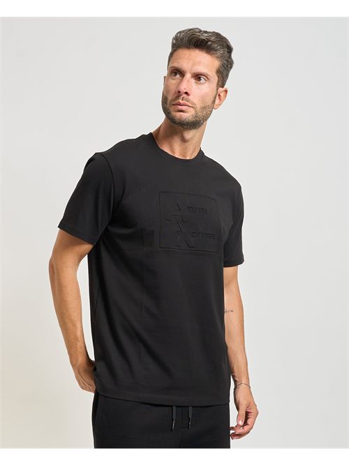 Men's Armani Exchange crew neck T-shirt with logo ARMANI EXCHANGE | XM001454-AF10361UC001